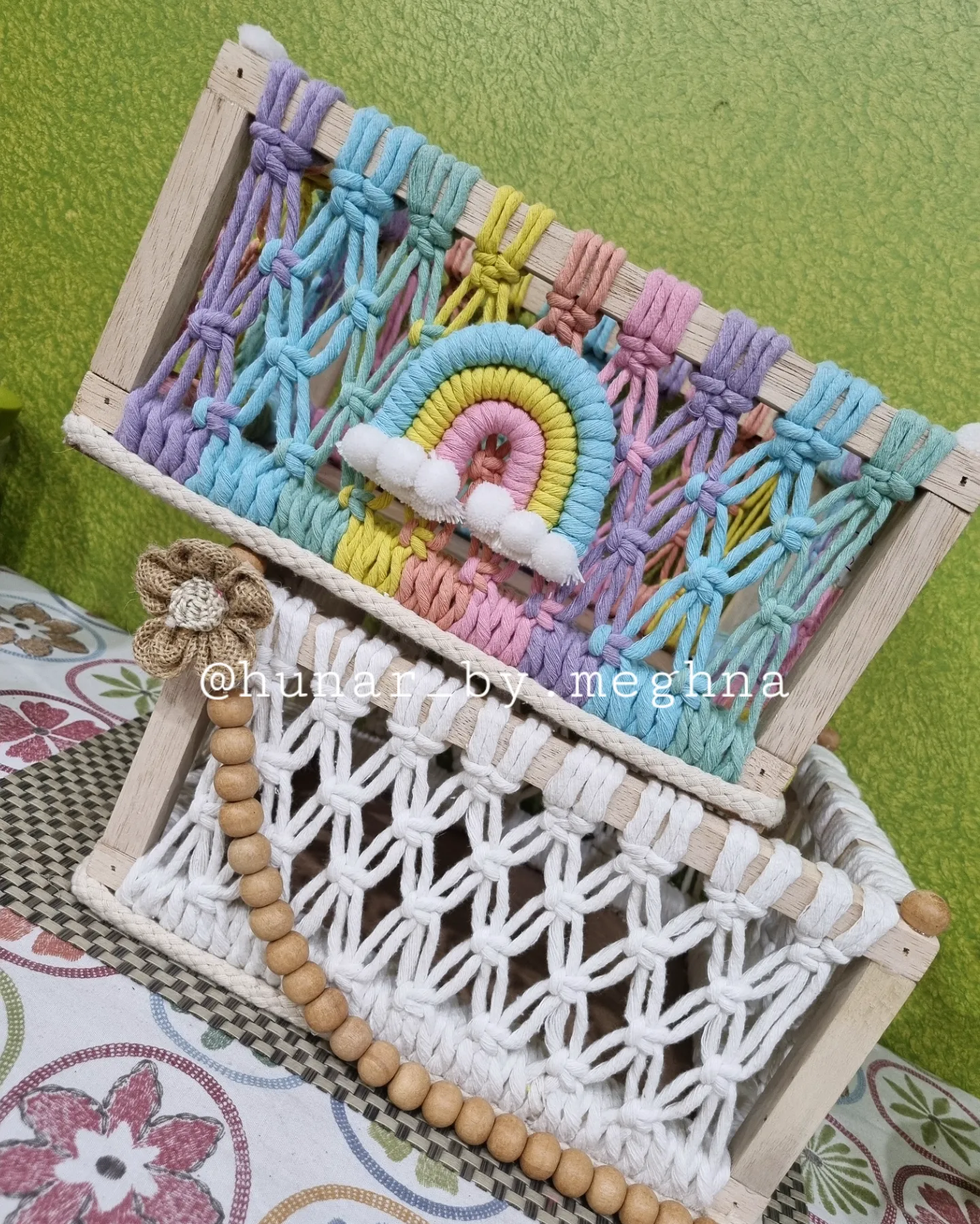 Boho Baskets Hunar By Meghna