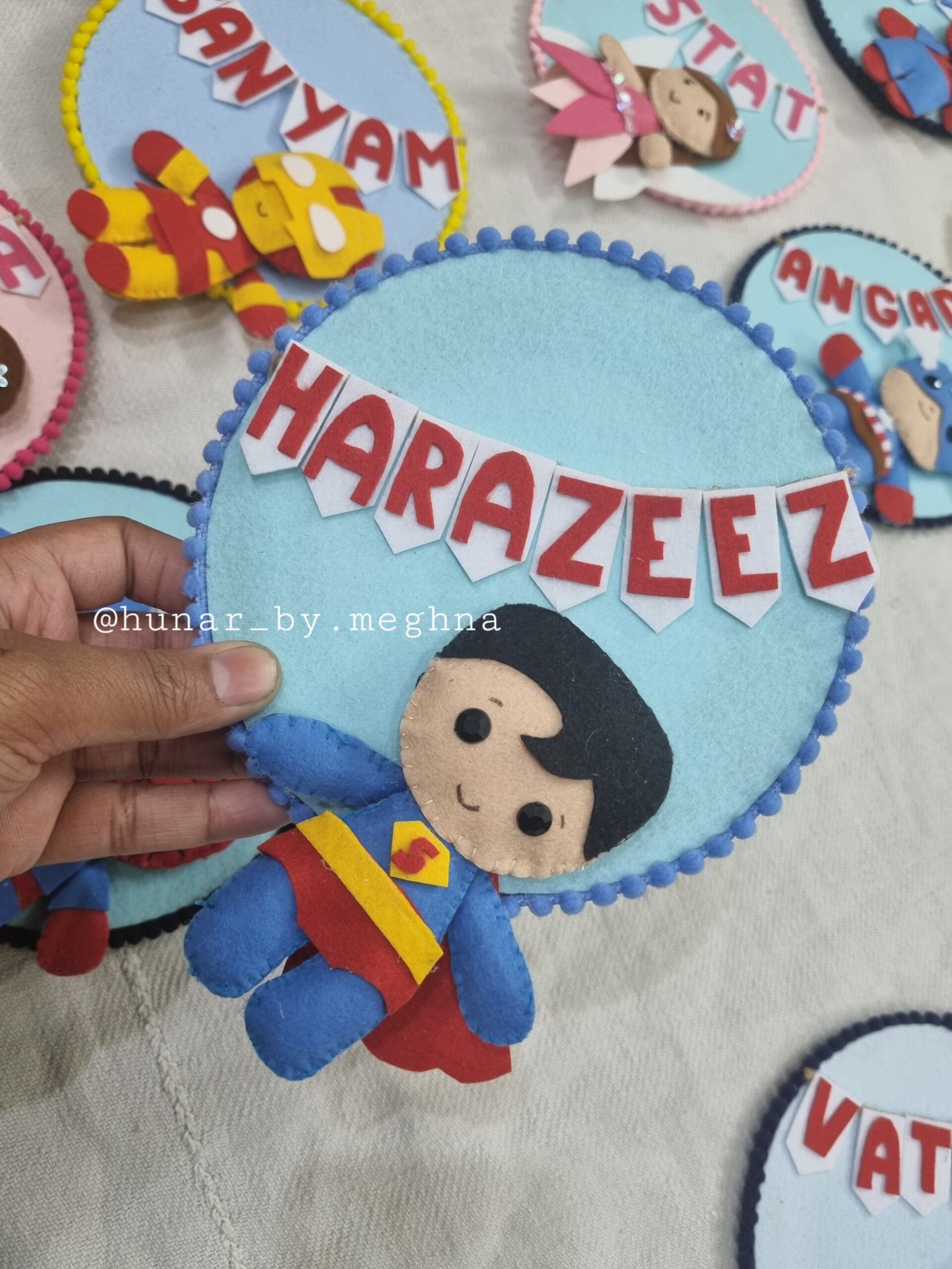 Baby animal name hanging hunar by meghna